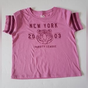 SO Pink Kids NY Varsity League T-Shirt!!